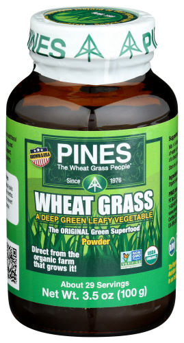 Pines Wheat Grass Wheat Grass Pwdr Org 3.50 Oz