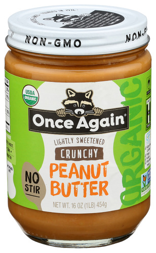 Once Again Bttr Pnut Crnch Org 16 Oz