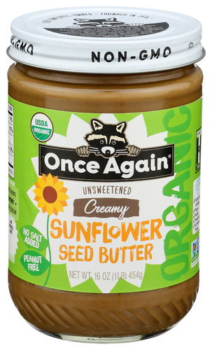 Once Again Sunflwr Btr Nslt Sug Org 16 Oz