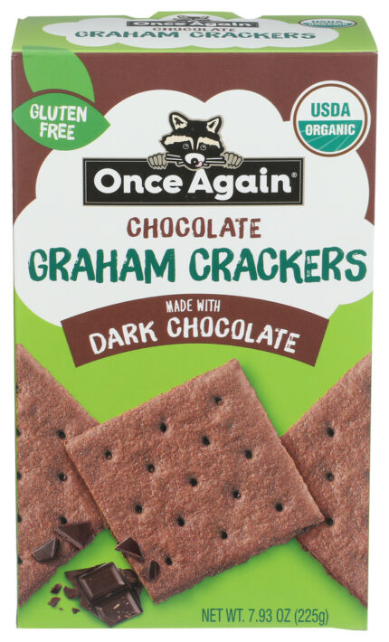 Once Again Cracker Graham Dark Choc 7.93 Oz