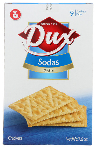 Dux Crackers Sodas 7.60 Oz