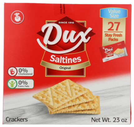 Dux Crackers Saltines Orig 23 Oz