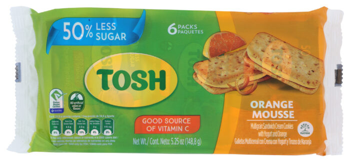 Tosh Cookies Orange Mousse 5.25 Oz - Image 1
