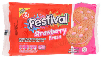 Festival Cookies Strawberry 14.21 Oz