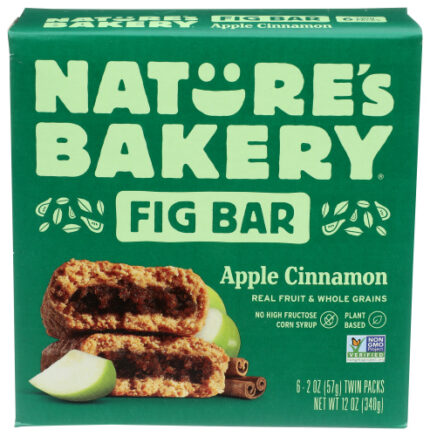 Natures Bakery Bar Fig Ww Appl Cinn 6Ct 12 Oz