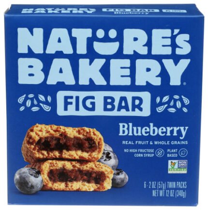 Natures Bakery Bar Fig Ww Bluebrry 6Ct 12 Oz