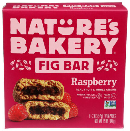 Natures Bakery Bar Fig Ww Raspbrry 6Ct 12 Oz