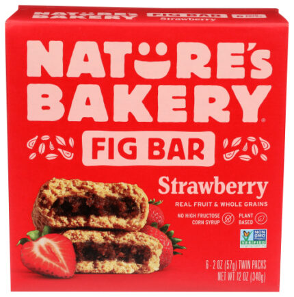 Natures Bakery Bar Fig Ww Strwbrry 6Ct 12 Oz