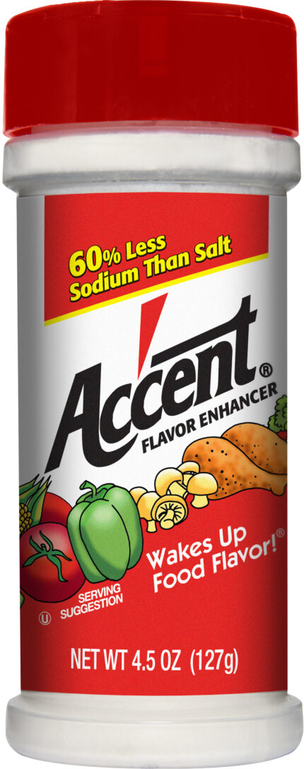 Accent, Flavor Enhancer, Case Of 12, 4.5 Oz