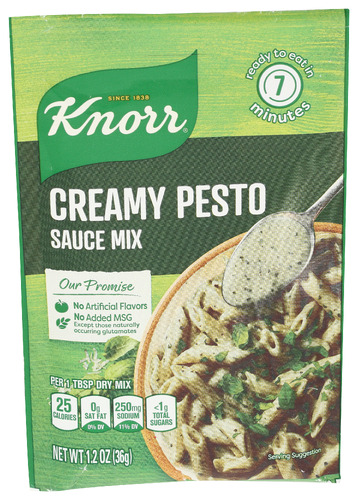 Knorr Mix Sce Pasta Crmy Pesto 1.20 Oz