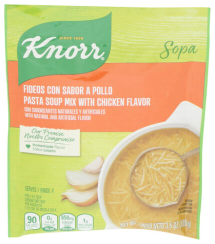 Knorr Mix Soup Fideos Chkn 3.50 Oz