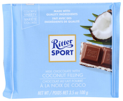 Ritter Sport Choc Bar Coconut 3.50 Oz