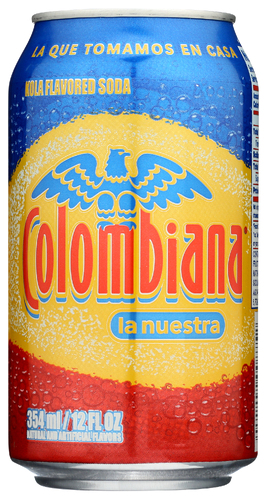 Colombiana Soda La Nuestra 6Pkcan 72 Oz