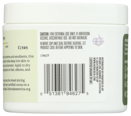 Aura Cacia Cocoa Butter Org 4 Oz