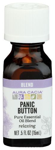 Aura Cacia Essential Solutns Panic Button 0.50 Oz