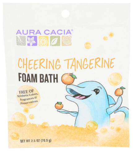 Aura Cacia Bath Foam Kid Cheering 2.50 Oz