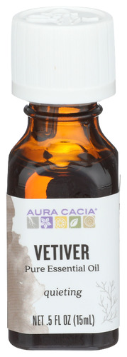 Aura Cacia Ess Oil Vetiver 0.50 Oz