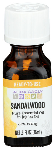 Aura Cacia Prec Ess Oil Sandalwood 0.50 Oz