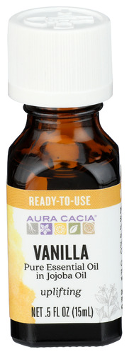 Aura Cacia Prec Ess Oil Vanla W Jojoba 0.50 Oz