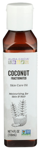 Aura Cacia Oil Coconut Fractioned 4 Fo