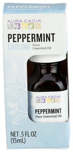 Aura Cacia Oil Ess Peppermint Bxd 0.50 Oz