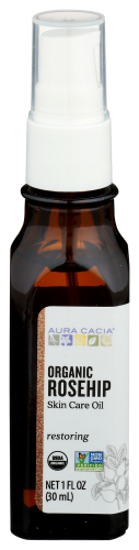 Aura Cacia Skin Oil Rosehip Org 1 Oz