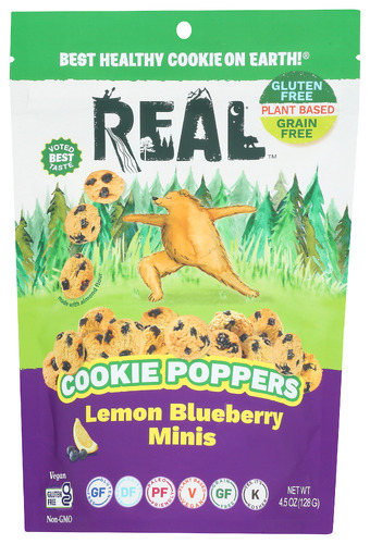 Real Cookies Cookie Popprs Lmn Blbrry 4.50 Oz