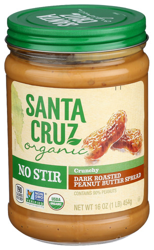 Santa Cruz Peanut Btr Crn Dr Ns 16 Oz