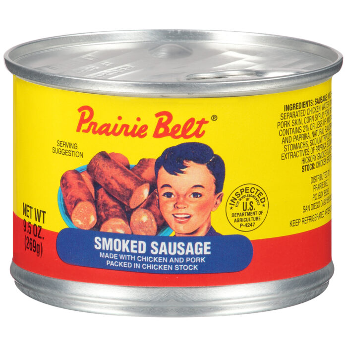 Prairie Belt, Smoked Sausage, Case Of 24, 9.5 Oz - Image 1