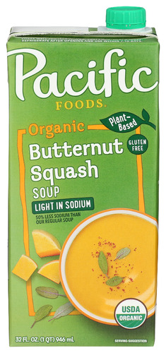 Pacific Foods Soup Lsodium Bttrnt Sqsh Org 32 Oz
