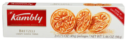 Kambly Biscuit Bretzeli Swiss 3.46 Oz