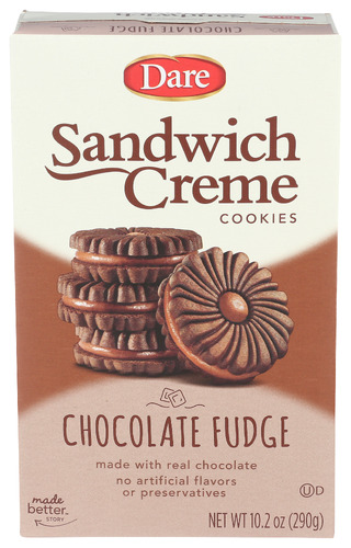 Dare Cookie Fudge Creme 10.20 Oz