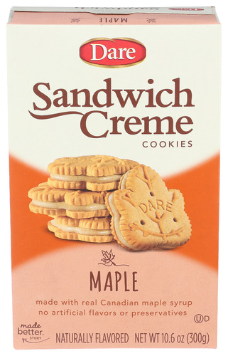 Dare Cookie Maple Creme 10.60 Oz