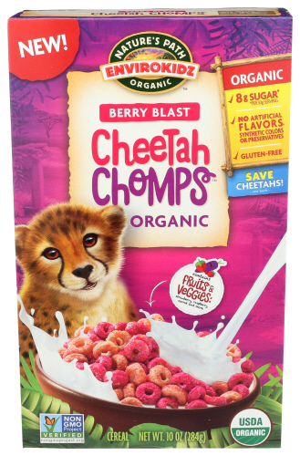 Natures Path Cereals Kids Cheetah Org 10 Oz