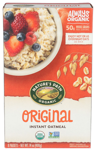 Natures Path Cereal Hot Orgnl Org 8Ct 14 Oz