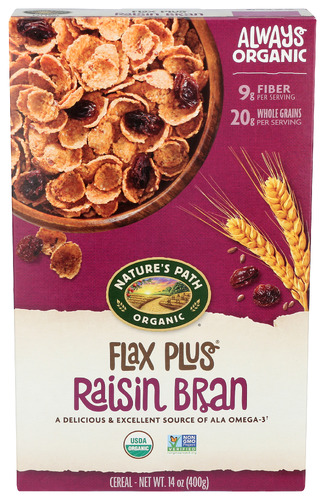 Natures Path Cereal Flk Flax Plus Org 14 Oz