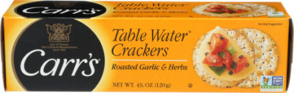 Carrs Cracker Wtr Table Garl&Hrb 4.25 Oz