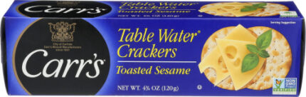 Carrs Cracker Wtr Table Tstd Sesame 4.25 Oz