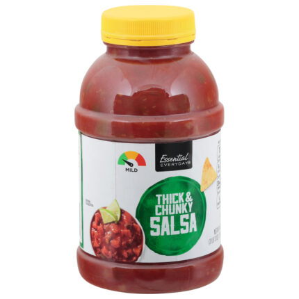 Essential Everyday, Thick & Chunky Mild Salsa, Case Of 6, 45 Oz