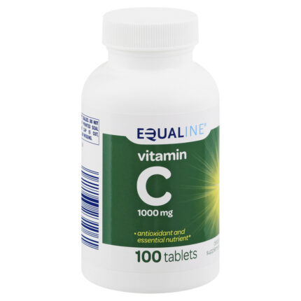 Equaline, Vitamin C 1000Mg Tablets, Case Of 3, 100 Ct