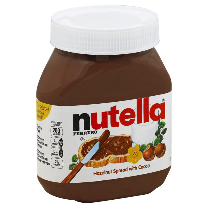 Nutella, Hazelnut Spread With Cocoa, Case Of 12, 26.5 Oz - Image 1