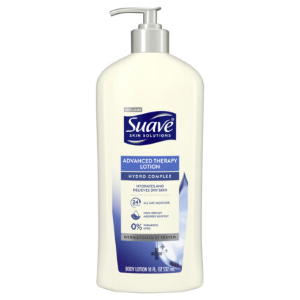 Suave, Skin Solutions Hydro Complex Advanced Therapy Body Lotion, Case Of 6, 18 Fl Oz