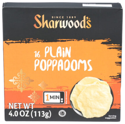 Sharwoods Poppadoms 4 Oz