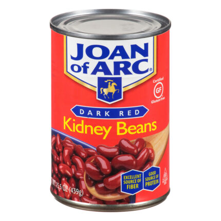 Joan Of Arc, Dark Red Kidney Beans Can, Case Of 12, 15.5 Oz
