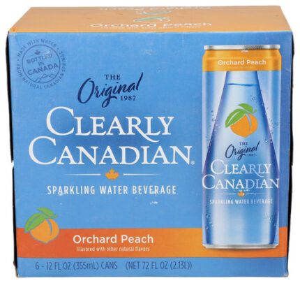 Clearly Canadian Water Sp Orchard Pch 6Pk 72 Fo