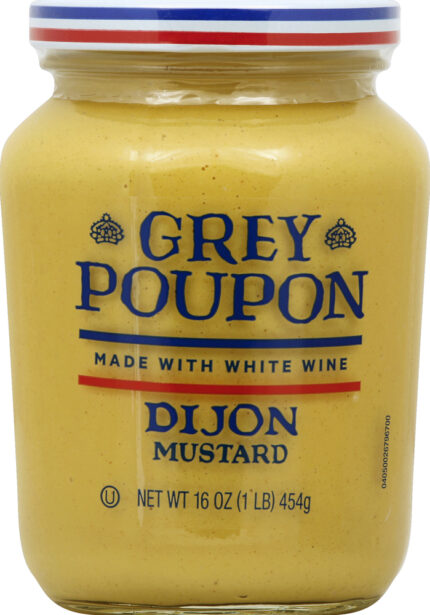 Grey Poupon, Dijon Mustard Jar, Case Of 12, 16 Oz