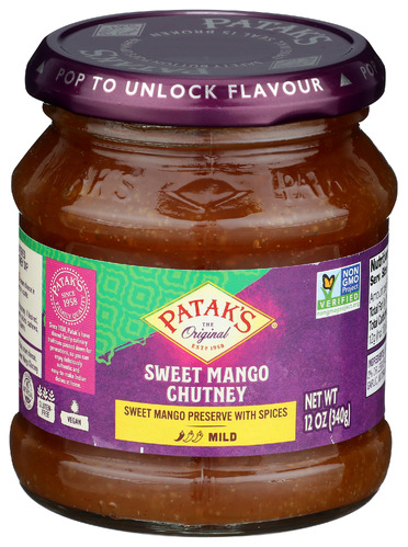Pataks Chutney Mango Sweet 12 Oz