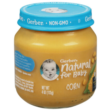 Gerber, Natural For Baby Corn, Case Of 10, 4 Oz