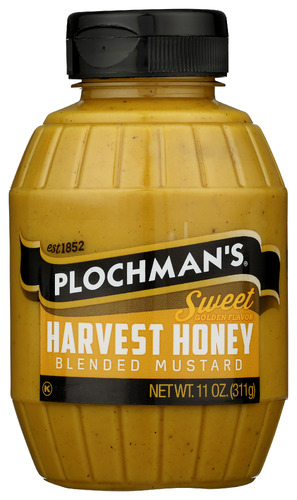 Plochmans Mustard Honey Harvest 11 Oz