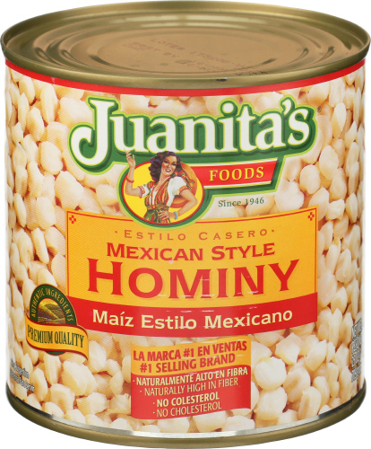 Juanitas Hominy Mexican 25 Oz